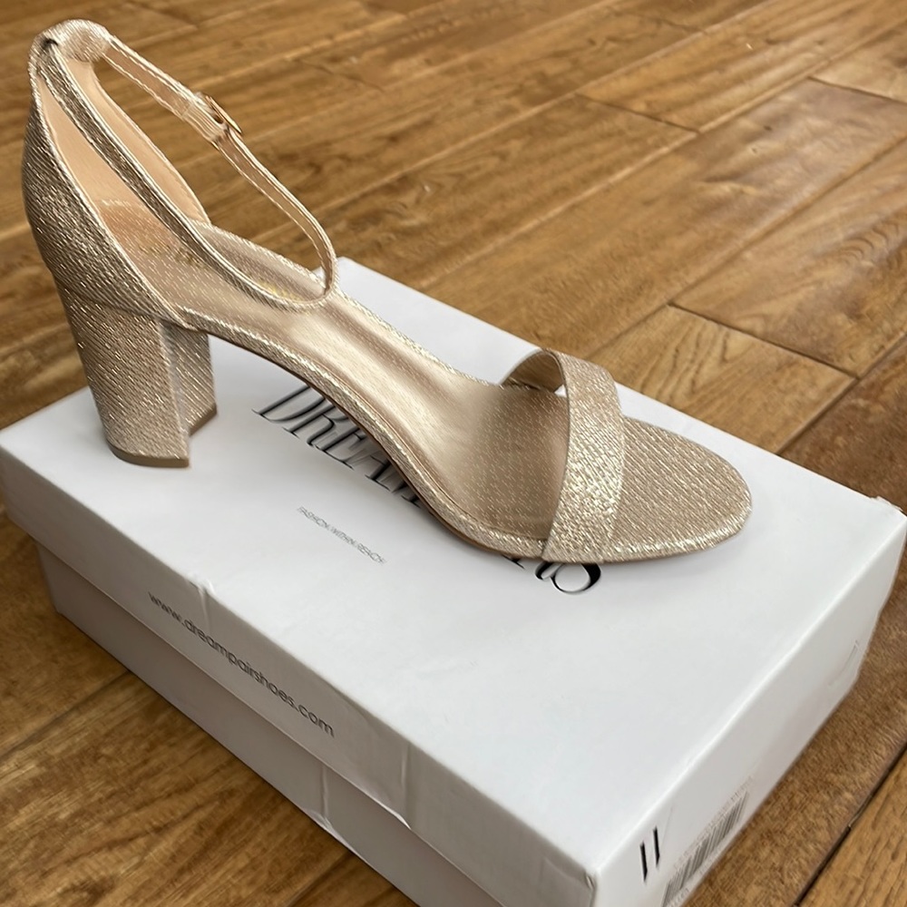 Gold heels